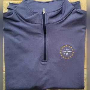 Peter Millar Men's Long Sleeve Half Zip Chatham Bars Inn Size XL